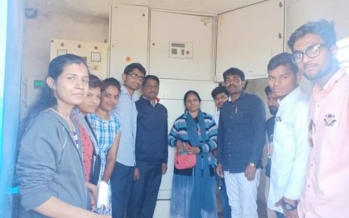 The Students collected the information about the generation of electricity and propagation of it.