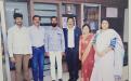 emient writer mr. milid joshi visited to marathi dept. jan 2019